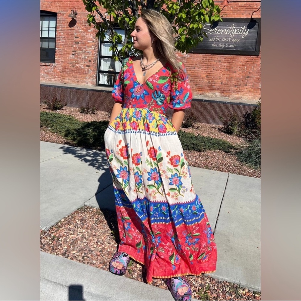 NWT JOHNNY WAS RUMBA MAXI DRESS